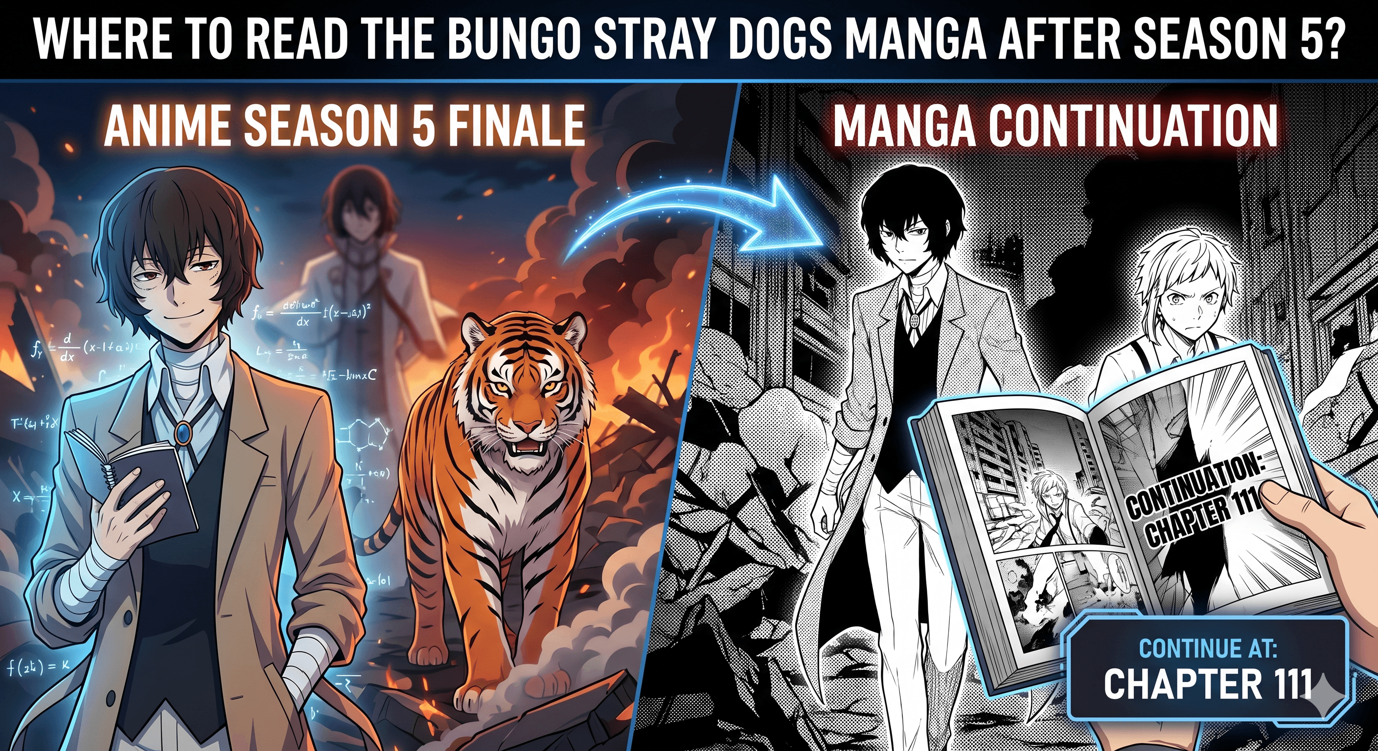 Where to Read the Bungo Stray Dogs Manga After Season 5?