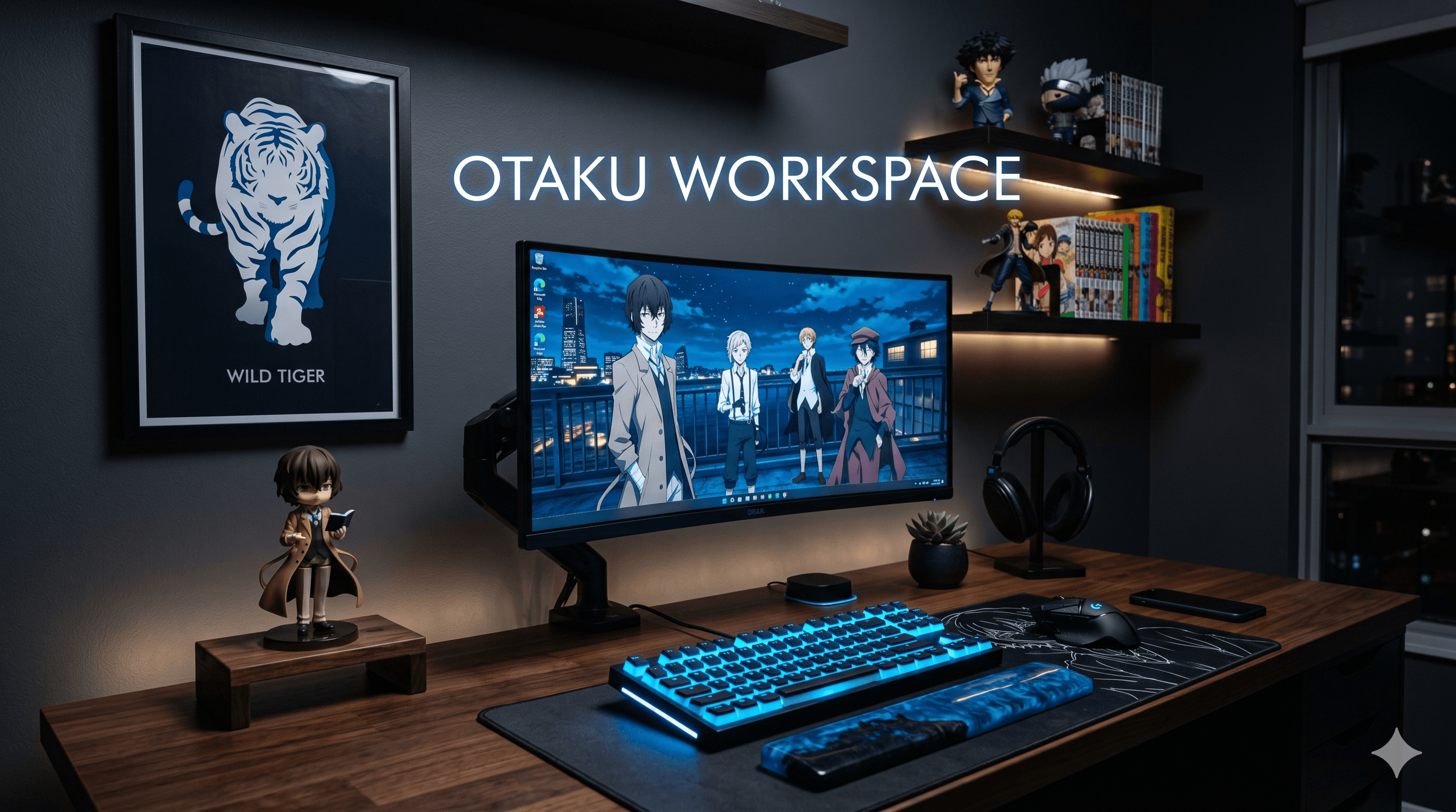 Otaku Home Office: 5 Ways to Add Anime Style to Your Workspace